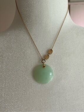 Jamie Joseph gold and Chalcedony necklace